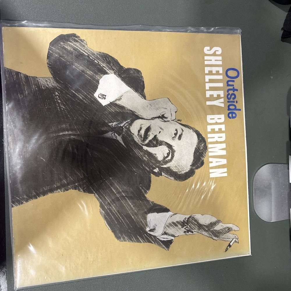 Shelley Berman LP Lot Inside & Outside Verve Comedy Vinyl MG V-15007 15003